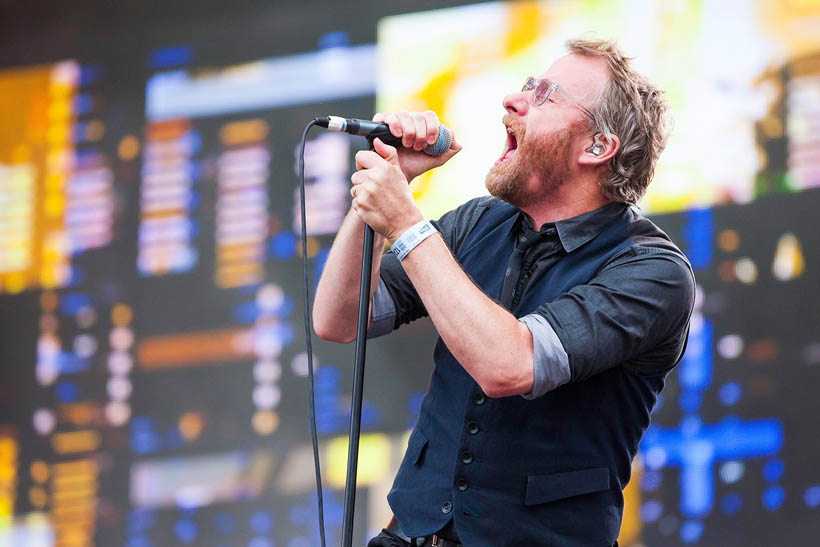 The National live at Rock Werchter Festival in Belgium on 4 July 2013