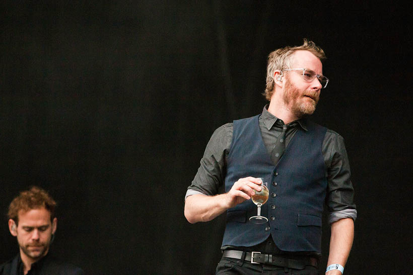 The National live at Rock Werchter Festival in Belgium on 4 July 2013