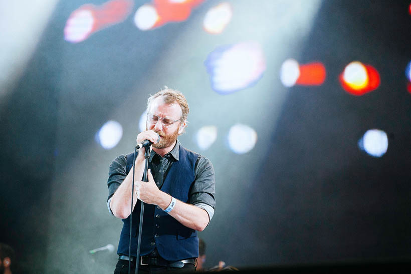 The National live at Rock Werchter Festival in Belgium on 4 July 2013