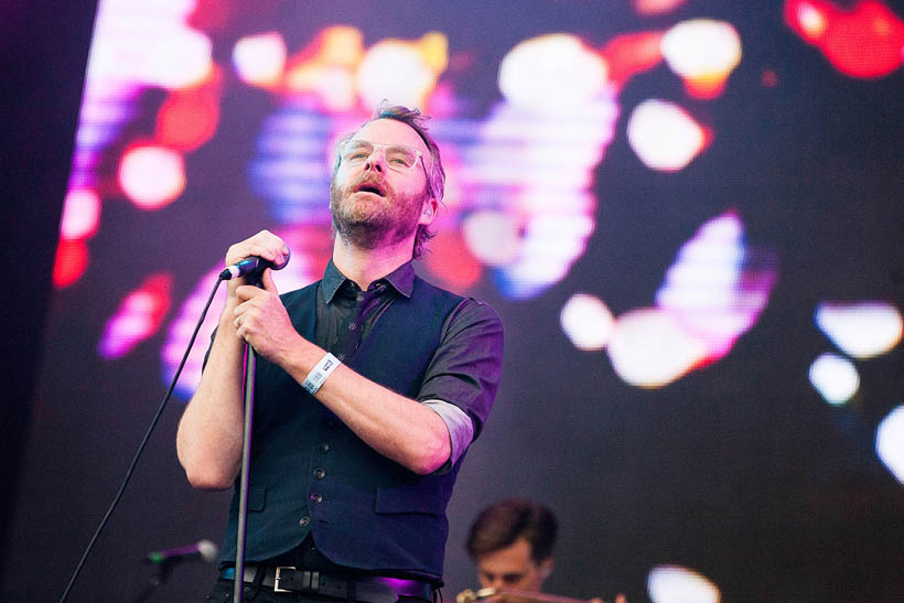 The National live at Rock Werchter Festival in Belgium on 4 July 2013