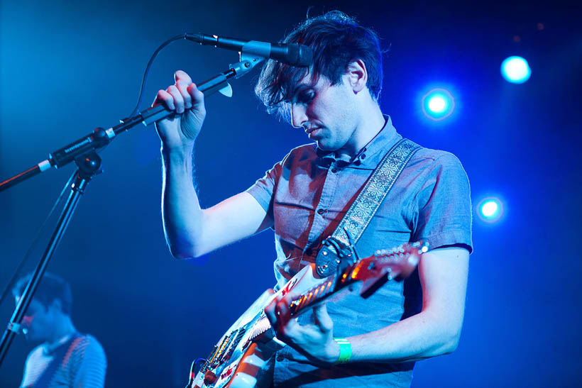 The Pains Of Being Pure At Heart live at the Orangerie at the Botanique in Brussels, Belgium on 17 January 2012