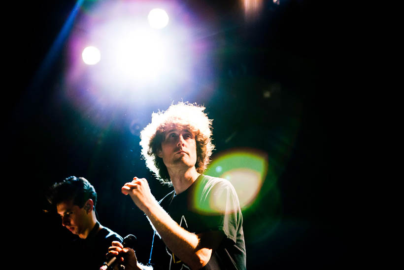 The Rapture live at the Orangerie at the Botanique in Brussels, Belgium on 14 November 2011