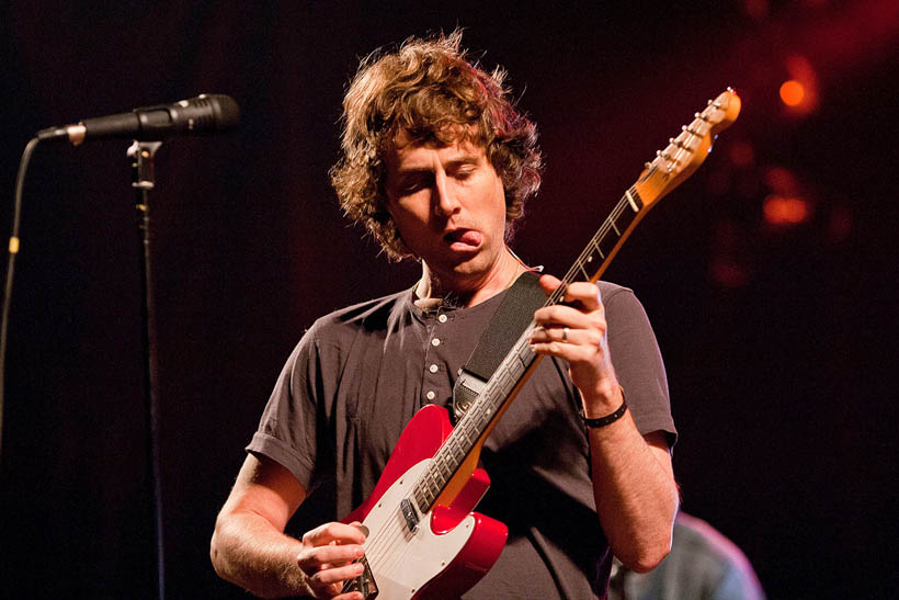 The Rapture live at Dour Festival in Belgium on 15 July 2012