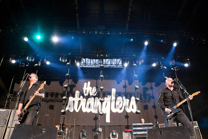 The Stranglers live at Brussels Summer Festival in Belgium on 12 August 2012