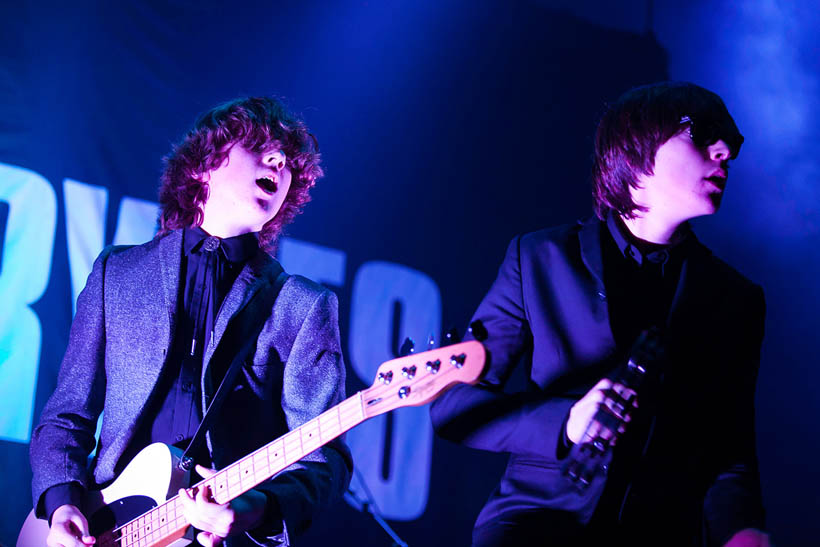 The Strypes live at Forest National in Brussels, Belgium on 9 November 2013