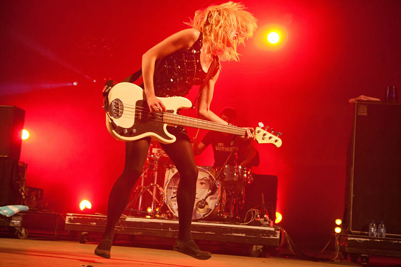 The Subways live at Dour Festival in Belgium on 15 July 2012