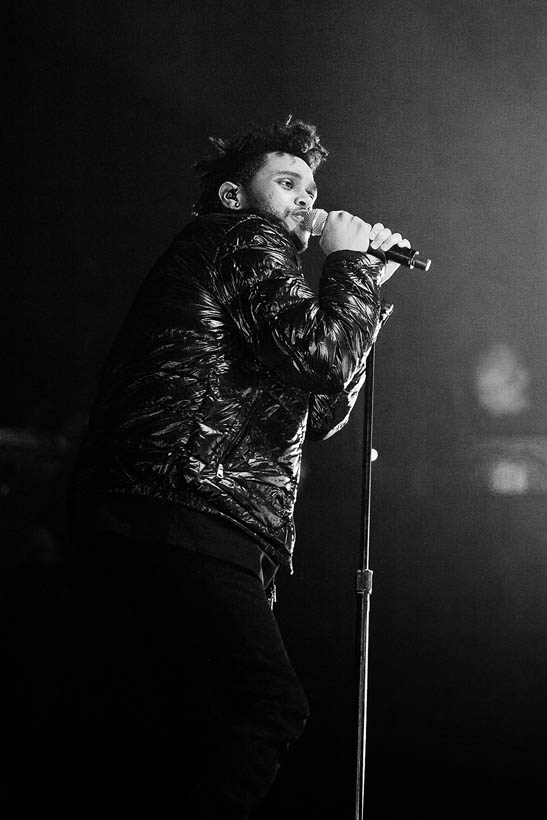 The Weeknd live at Cirque Royal in Brussels, Belgium on 14 March 2013