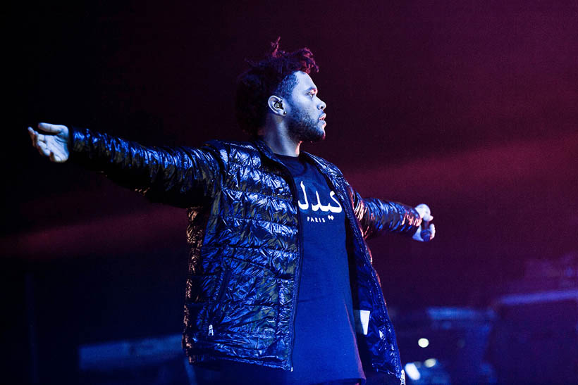 The Weeknd live at Cirque Royal in Brussels, Belgium on 14 March 2013