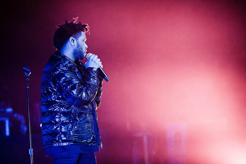 The Weeknd live at Cirque Royal in Brussels, Belgium on 14 March 2013