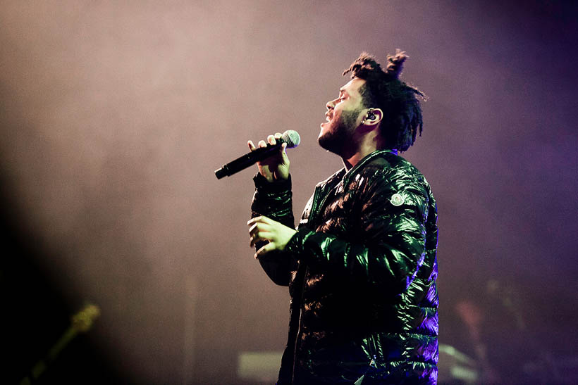 The Weeknd live at Cirque Royal in Brussels, Belgium on 14 March 2013