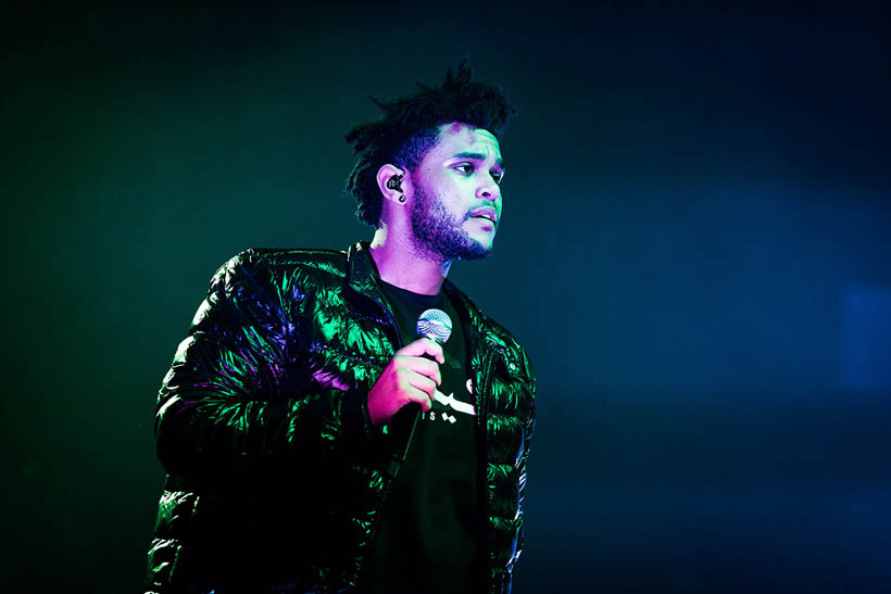 The Weeknd live at Cirque Royal in Brussels, Belgium on 14 March 2013