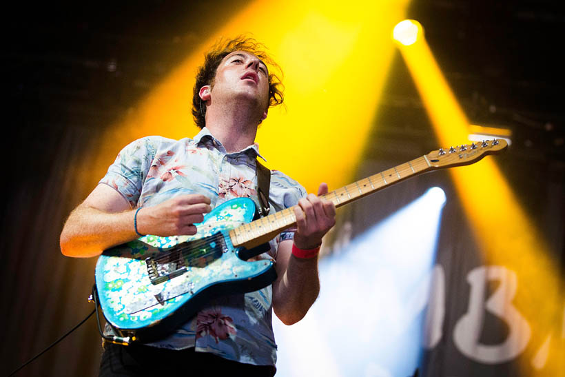 The Wombats live at Rock Werchter Festival in Belgium on 3 July 2014