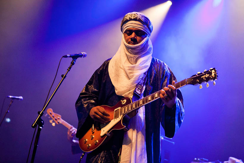 Tinariwen live at the Ancienne Belgique in Brussels, Belgium on 19 October 2011