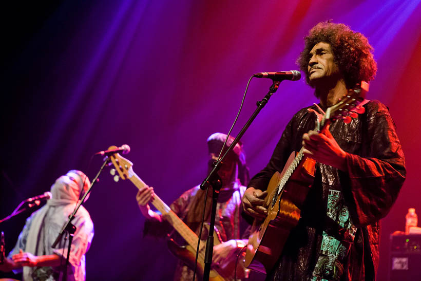 Tinariwen live at the Ancienne Belgique in Brussels, Belgium on 19 October 2011