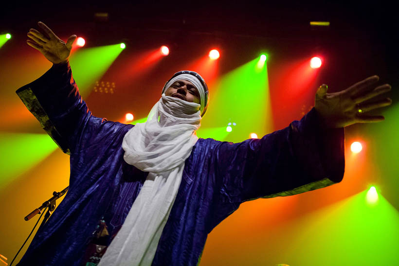 Tinariwen live at the Ancienne Belgique in Brussels, Belgium on 19 October 2011