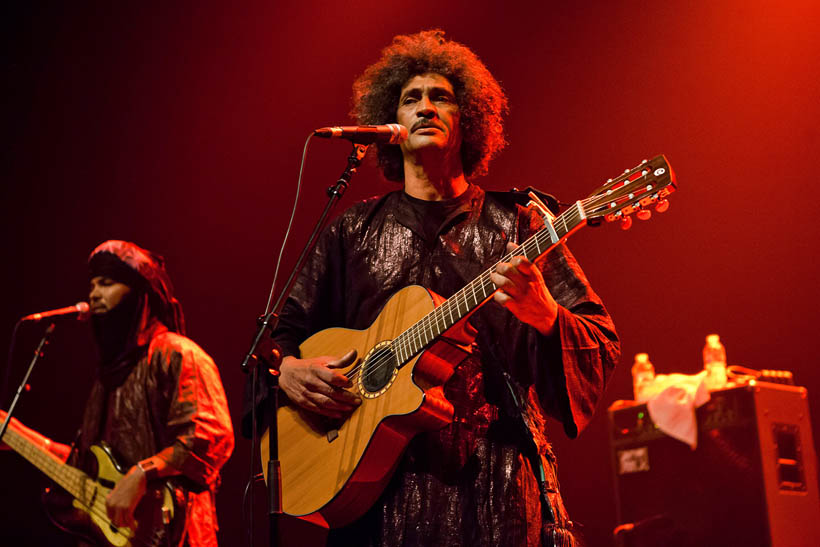 Tinariwen live at the Ancienne Belgique in Brussels, Belgium on 19 October 2011