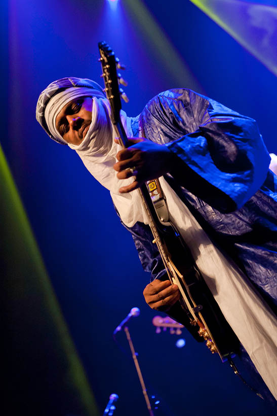 Tinariwen live at the Ancienne Belgique in Brussels, Belgium on 19 October 2011