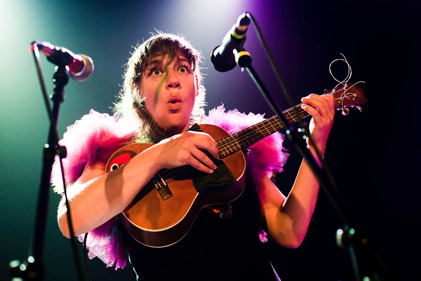 Tune Yards live at the ABClub in the Ancienne Belgique in Brussels, Belgium on 3 June 2011