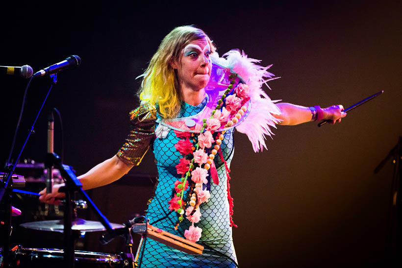 Tune Yards live at Les Nuits Botanique at Cirque Royal in Brussels, Belgium on 16 May 2014