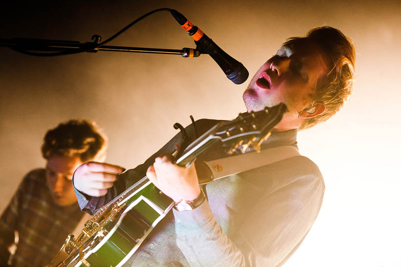 Two Door Cinema Club live at the Orangerie at the Botanique in Brussels, Belgium on 26 November 2012