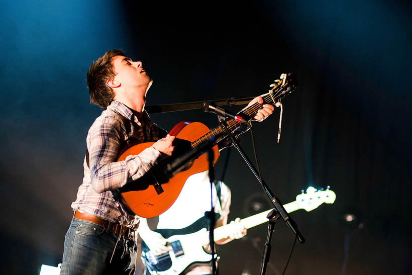 Villagers live at the Ancienne Belgique in Brussels, Belgium on 4 November 2012