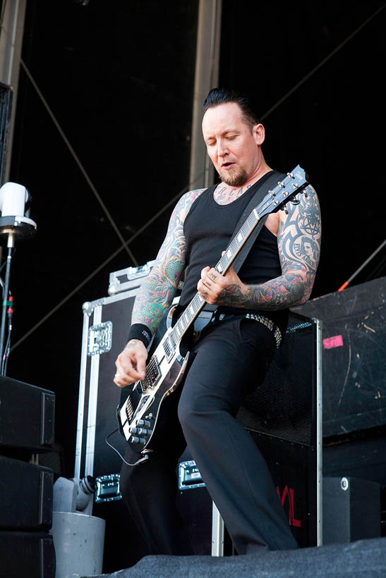 Volbeat live at Rock-A-Field in Roeser, Luxemburg on 26 June 2011