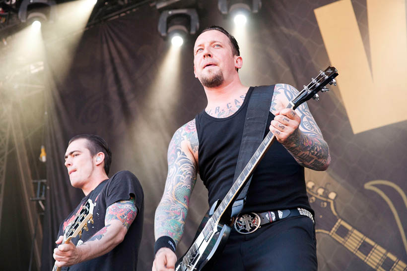 Volbeat live at Rock-A-Field in Roeser, Luxemburg on 26 June 2011