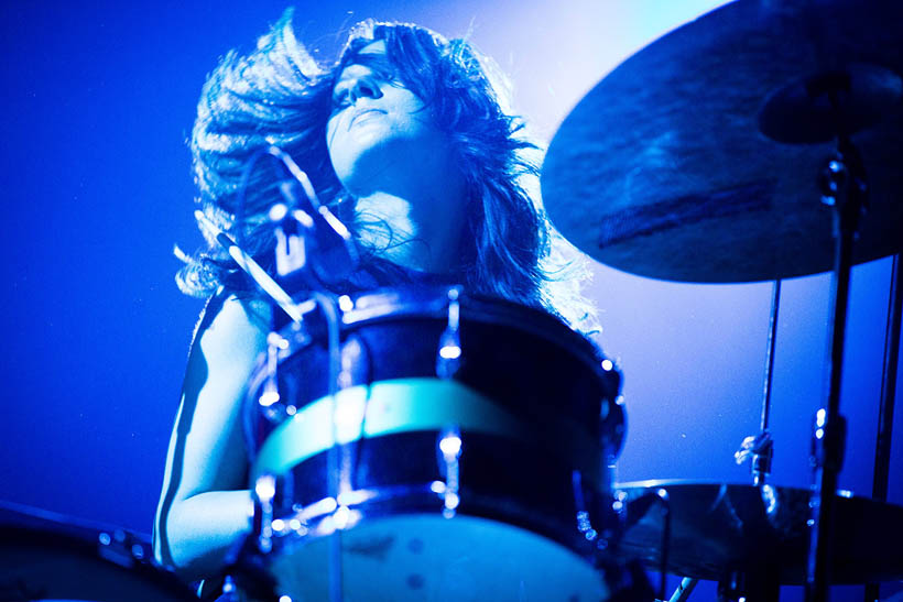 Warpaint live at Rock Werchter Festival in Belgium on 3 July 2014