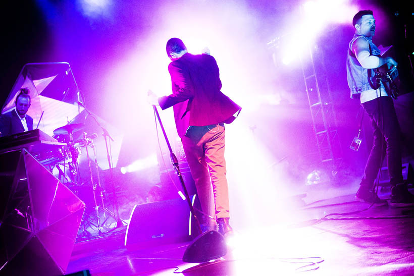 Yeasayer live in de Ancienne Belgique in Brussel, België op 8 december 2012